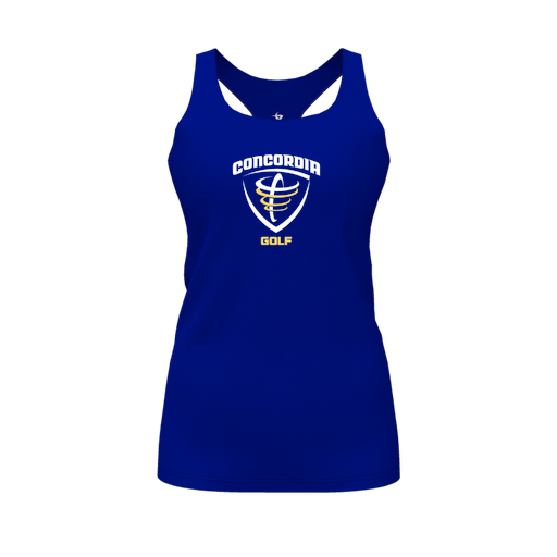 [FT0TRBRY-FYS-LOGO1] Decker Racerback Tank Top (Female Youth S, Royal)