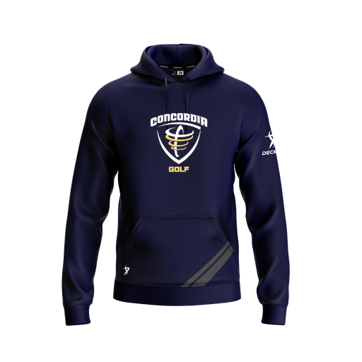 [FOLHSMNV-YXS-LOGO1] Decker Summit Hoodie (Youth XS, Navy)