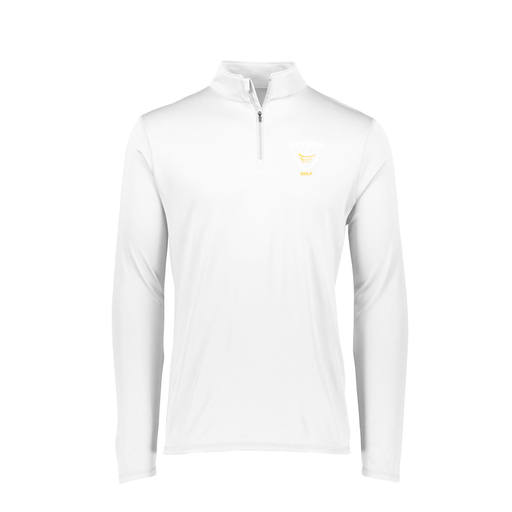 [FTLQFLWH-FAXS-LOGO1] Decker Women's Flex-Lite 1/4 Zip Shirt (Female Adult XS, White)